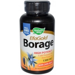 Borage 1300mg EfaGold - concentratie optima de acizi grasi Omega 6 si 9